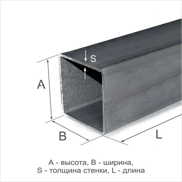 Труба профильная 120х120х5 Ст3сп ГОСТ 30245-2003 - 4